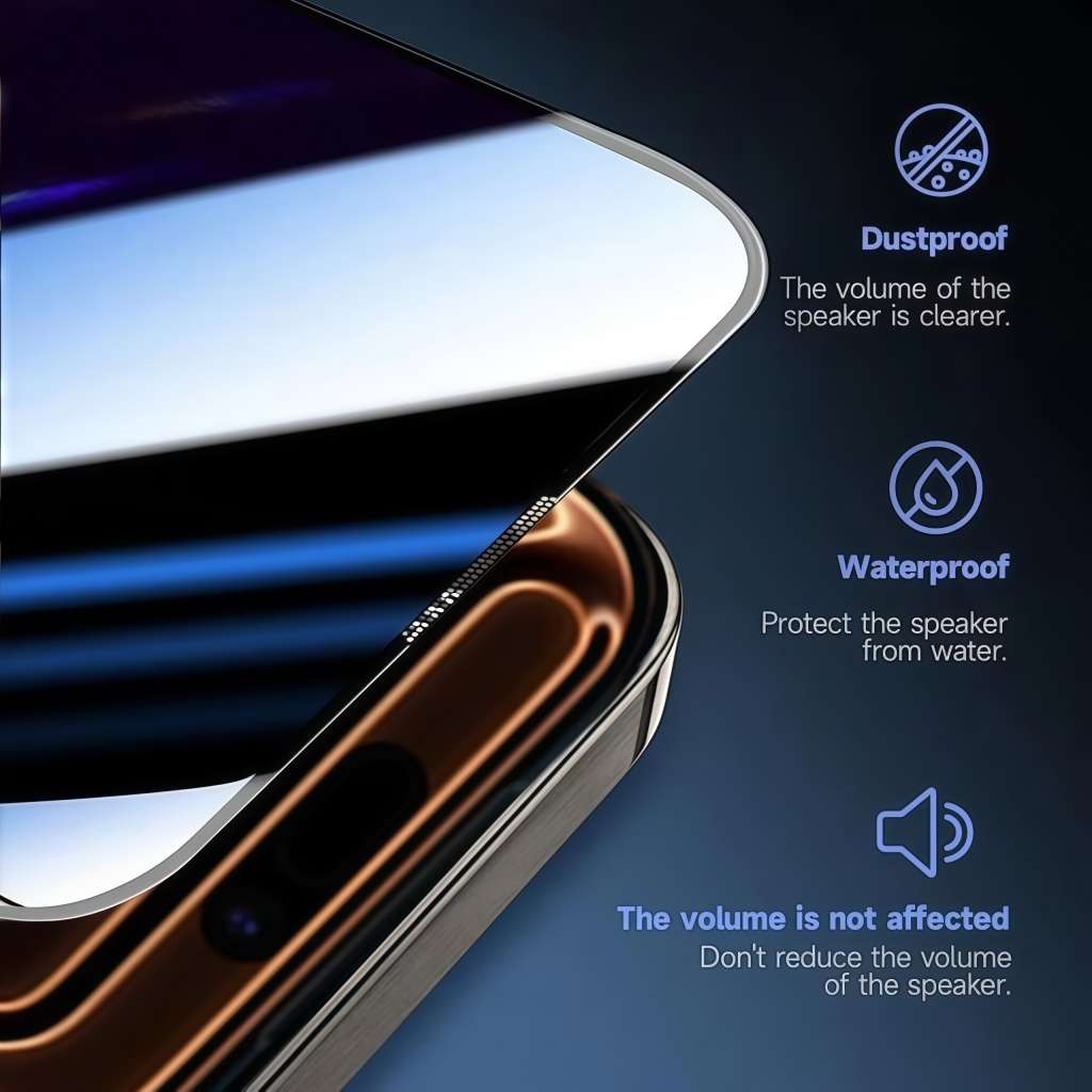 Screen Protector Compatible Model Iphone 16 Plus Quantity 3Pcs