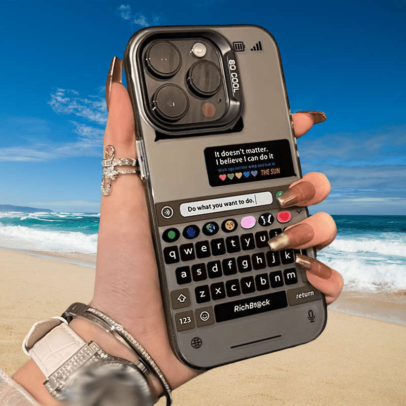 Black For iPhone Phone Case