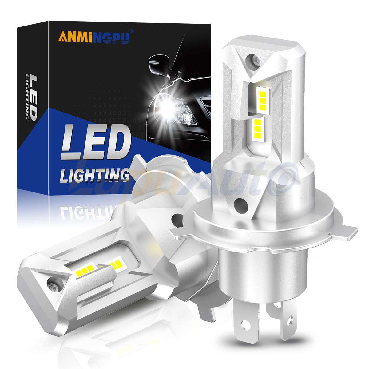 Car Lights Color 2Pcs H4