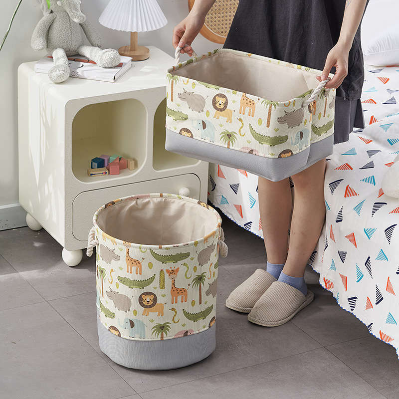 Storage And Organizationcolor Panda  Set Of 2