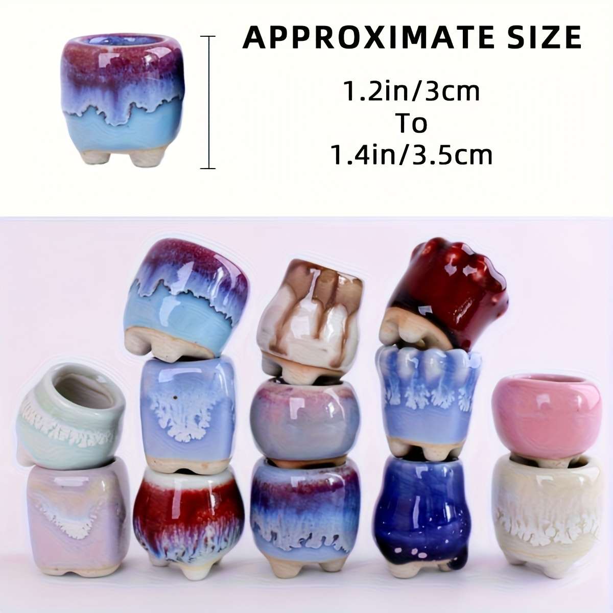 Flowerpot Quantity 3 Random Styles