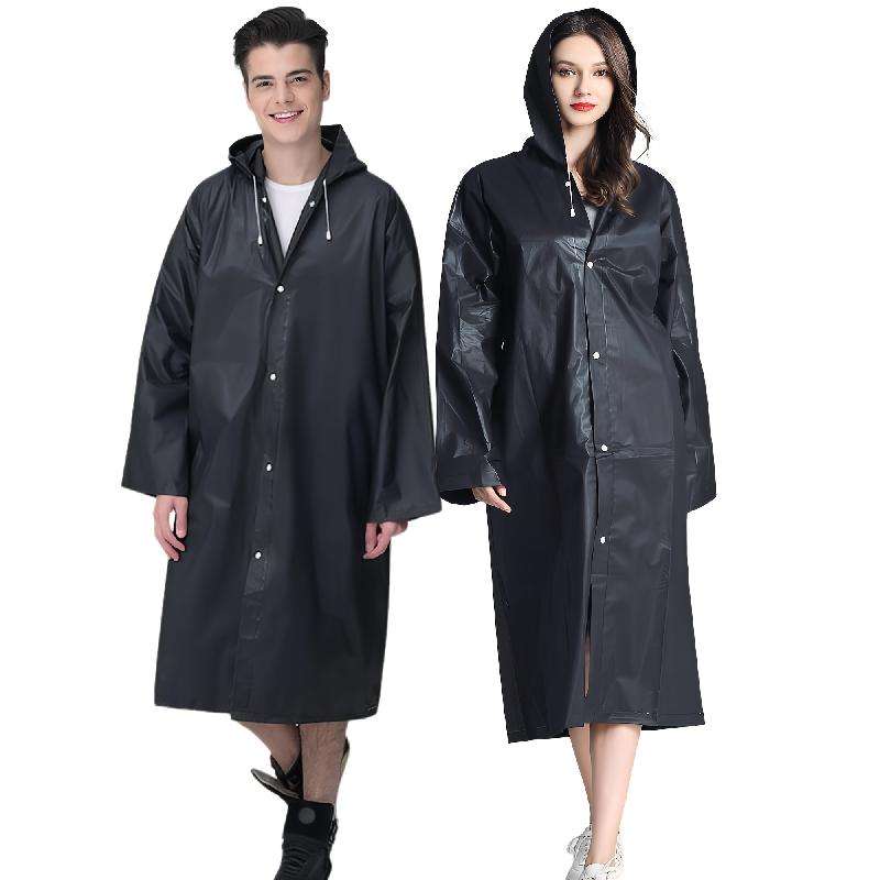 Raincoat Blackgrey Twopiece Set