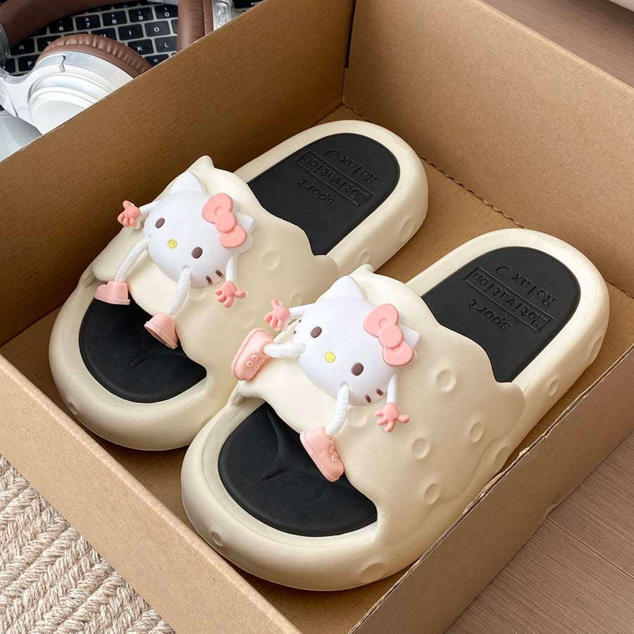 Sandals Color Black In White Size Uk 2.5 3