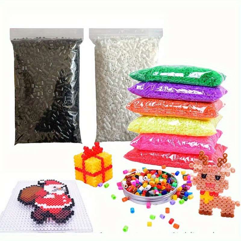Perler Bead Set Assorted 15 Colors 7500Pcs
