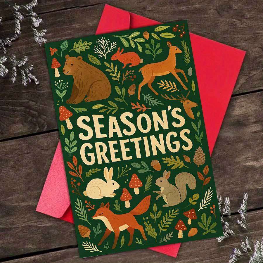 Greeting Cards Color Red