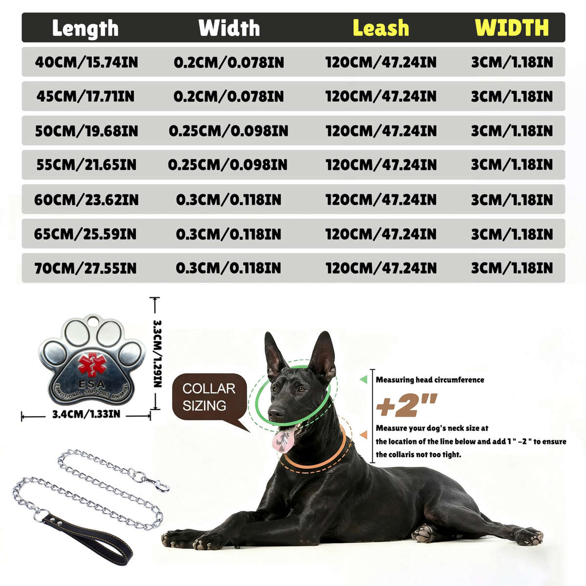 Dog Leash Size 65.0Cm*0.3Cm