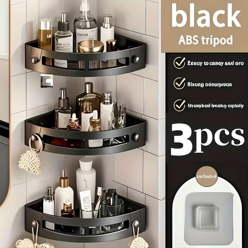 Bathroom Storage Rack Quantity 3Pcs