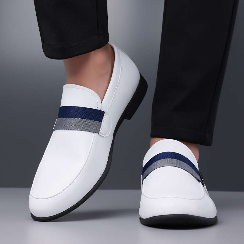 Mens Leather Shoes Color White Sizeuk 7