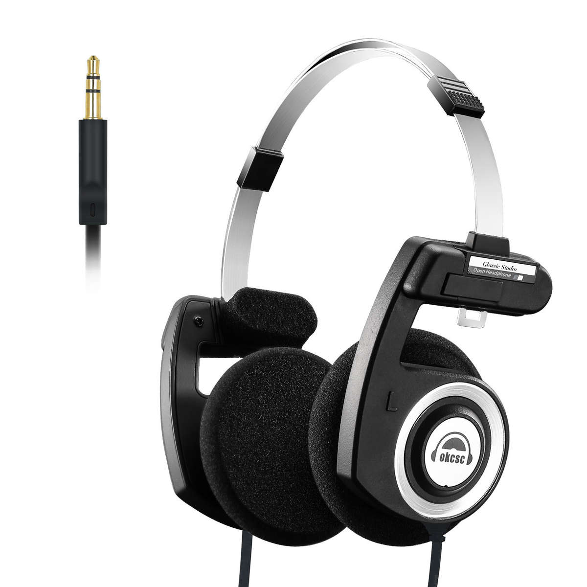 Headset Black Model With Mic