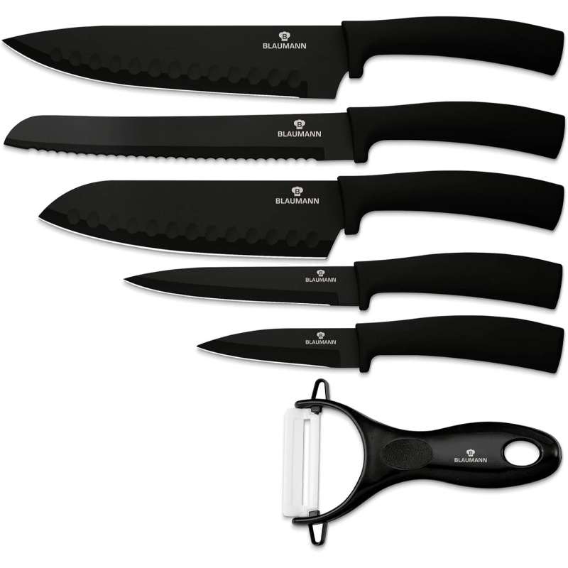 Kitchen Knives Color Black