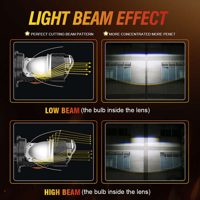 Car Lights Model H4 Quantity 2Pcs