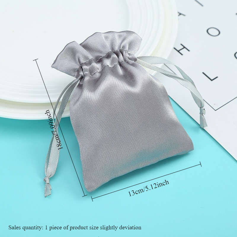 Storage Bag Color Grey Size13*18Cm