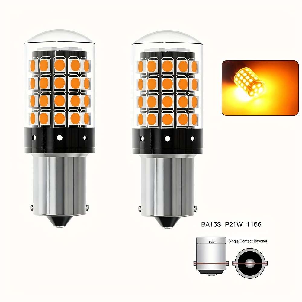 Car Lights Items 2Pcs Red 1157