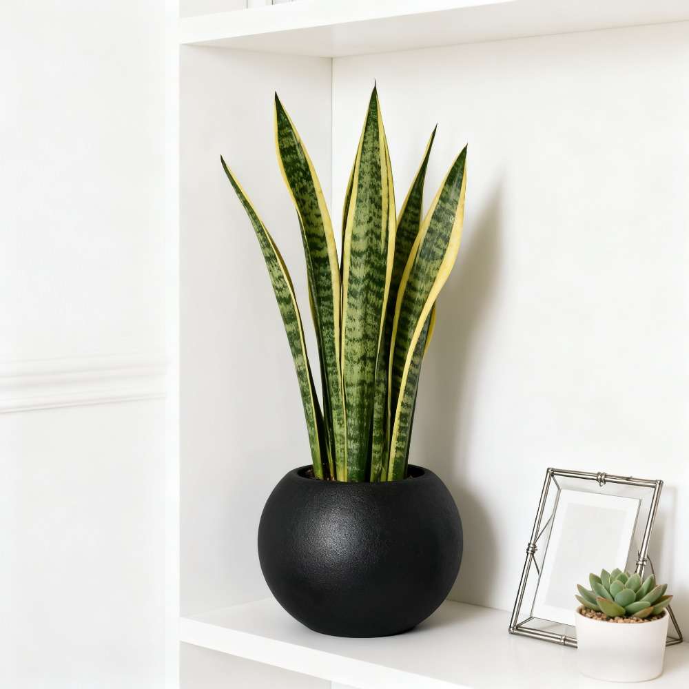 Flowerpotmaterial Plasticsize L20X15 6 Cm Black