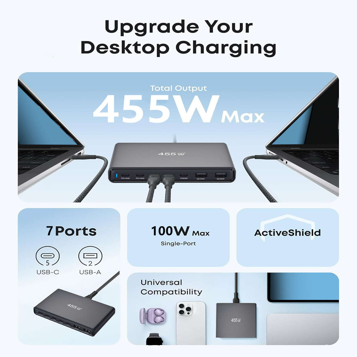 Charger Color Silvery