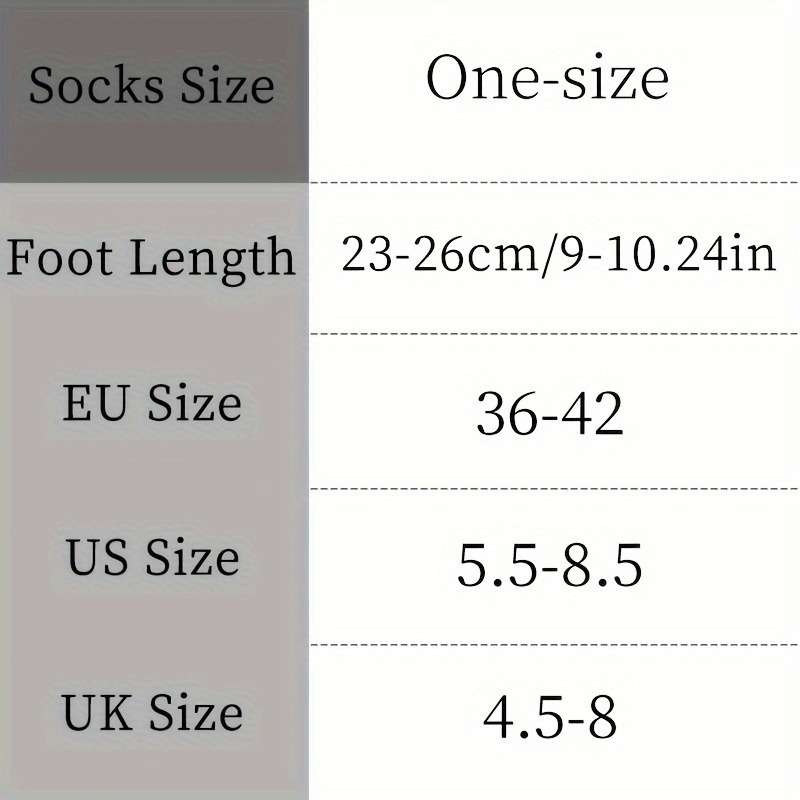Women S Socks Color Random 5 Pairs Size Onesize
