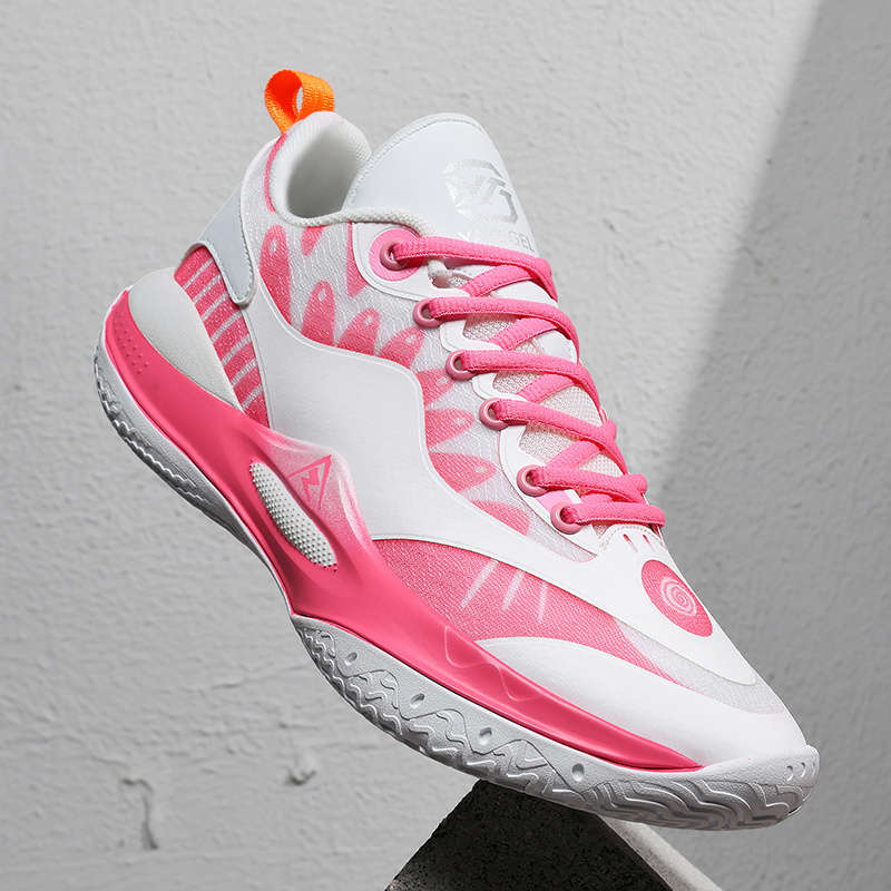 Sneakers White Pink Size Uk 7