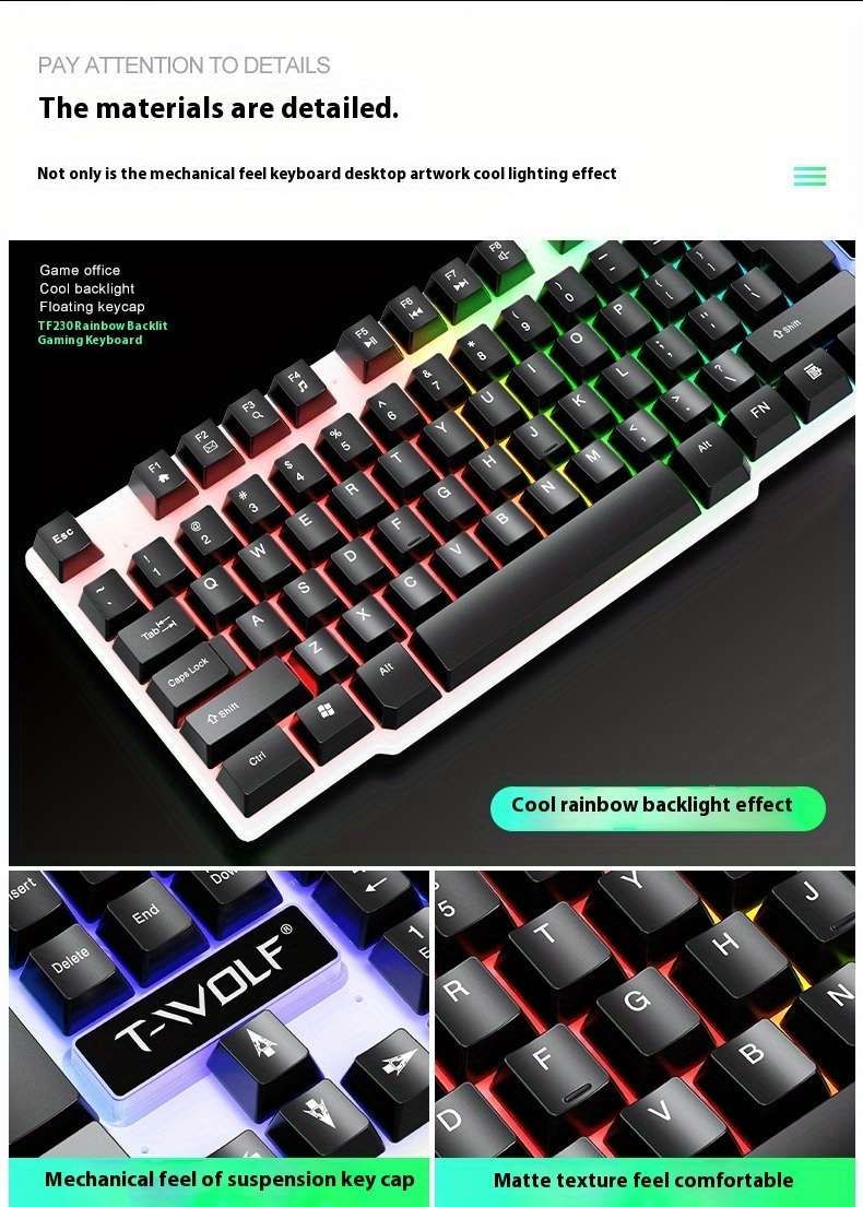 keyboard color Black