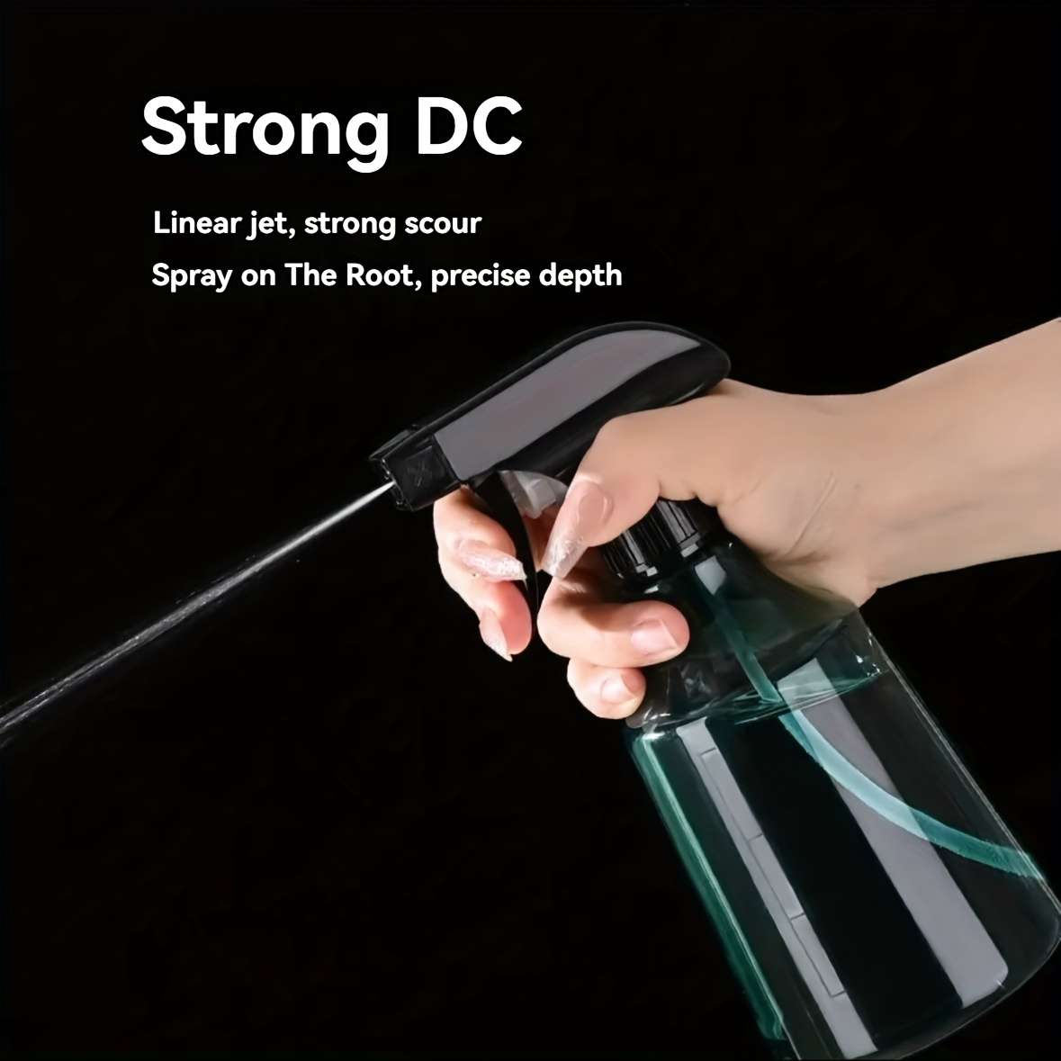 500ml Transparent Plastic Pressure Sprayer