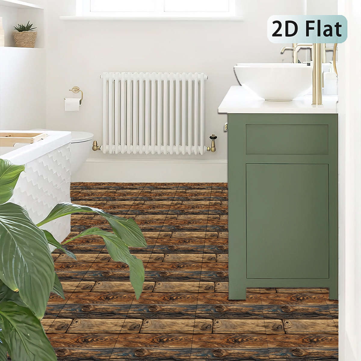 Self Adhesive Floor Stickers 30.0*30.0Cm*12Pcs