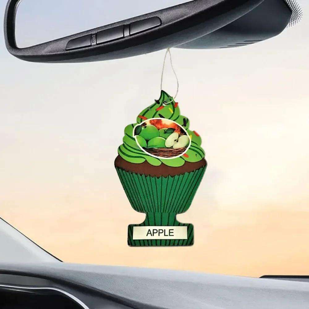 Car Interior Decor Color Apple 3 Pcs
