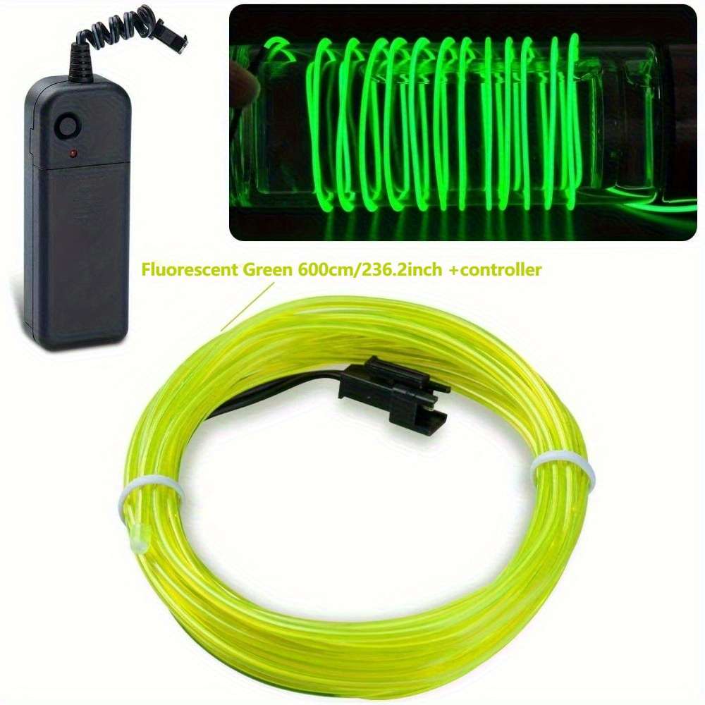 String Lights Color Fluorescent Green Size5.99Meter