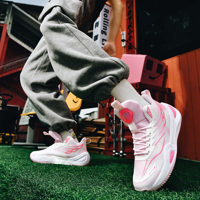 Sneakers White Pink Size Uk 7