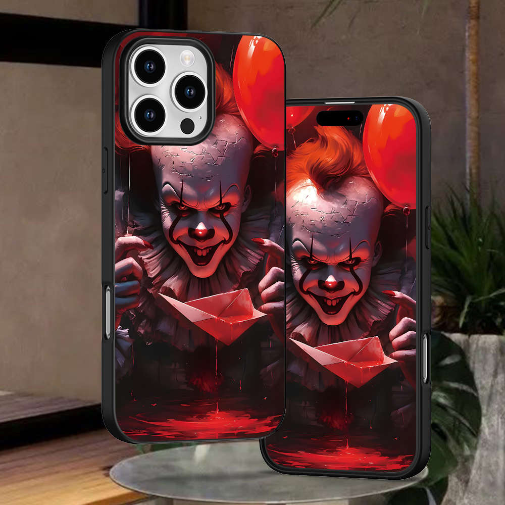 1Pc Black For iPhone 15 Pro Unique Fashion Phone Case