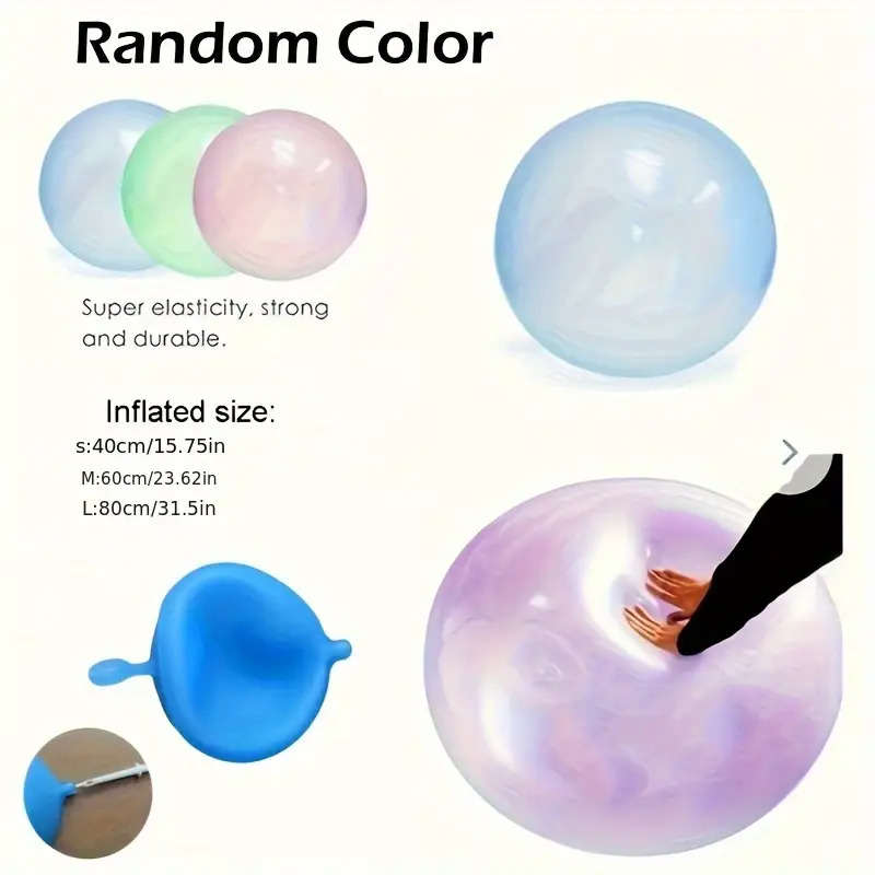 Balloon Color Blue Model   Medium 60Cm