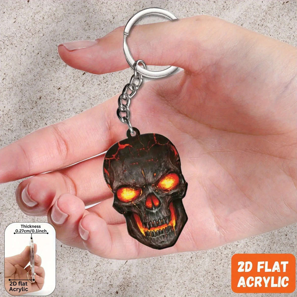Keychain Ornament Quantity 6 Pieces