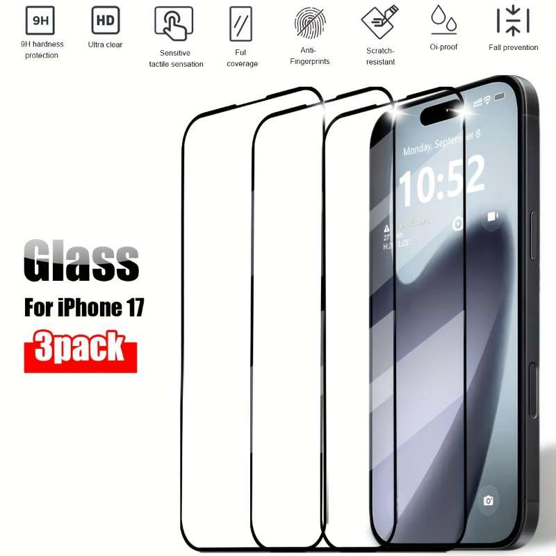 Screen Protector Color Transparent Compatible Model Iphone 16E