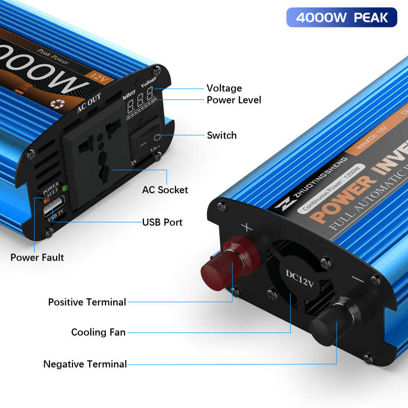 Inverter Color 2500Wpeak Power700W