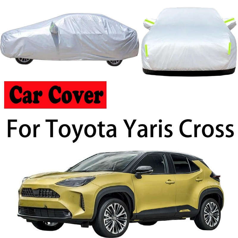 Car Cover Color For Toyota Yaris Cross Silvery