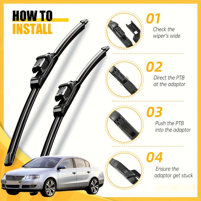 Windshield Wipers Model Vw For Volkswagen Passat B6