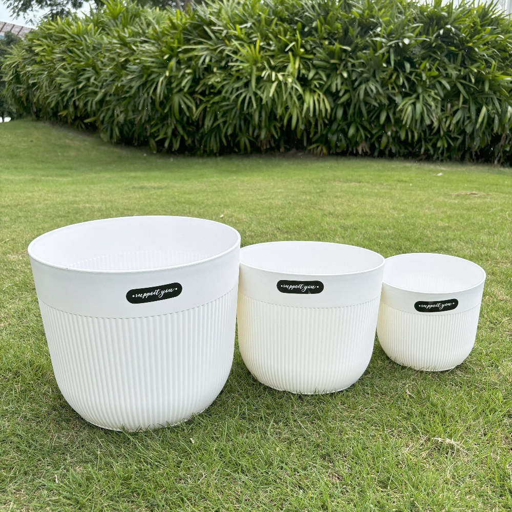 Flowerpot Size 16.0 Cm Quantity3Pack