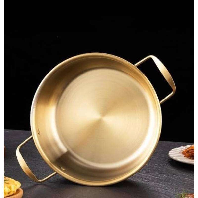 Cookware Pot Color Golden Color