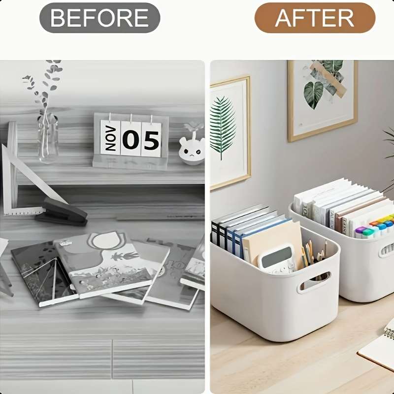 Storage And Organizationcolor 8 Packs  White