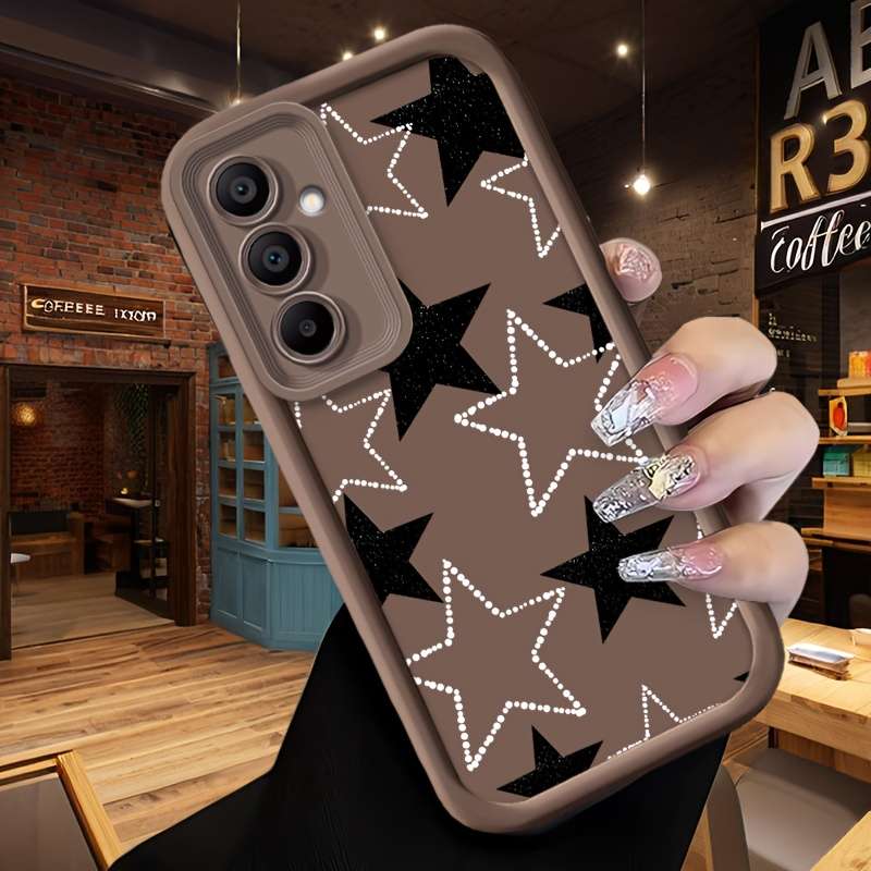 Phone Case Brown Compatible Model Galaxy A7 2018