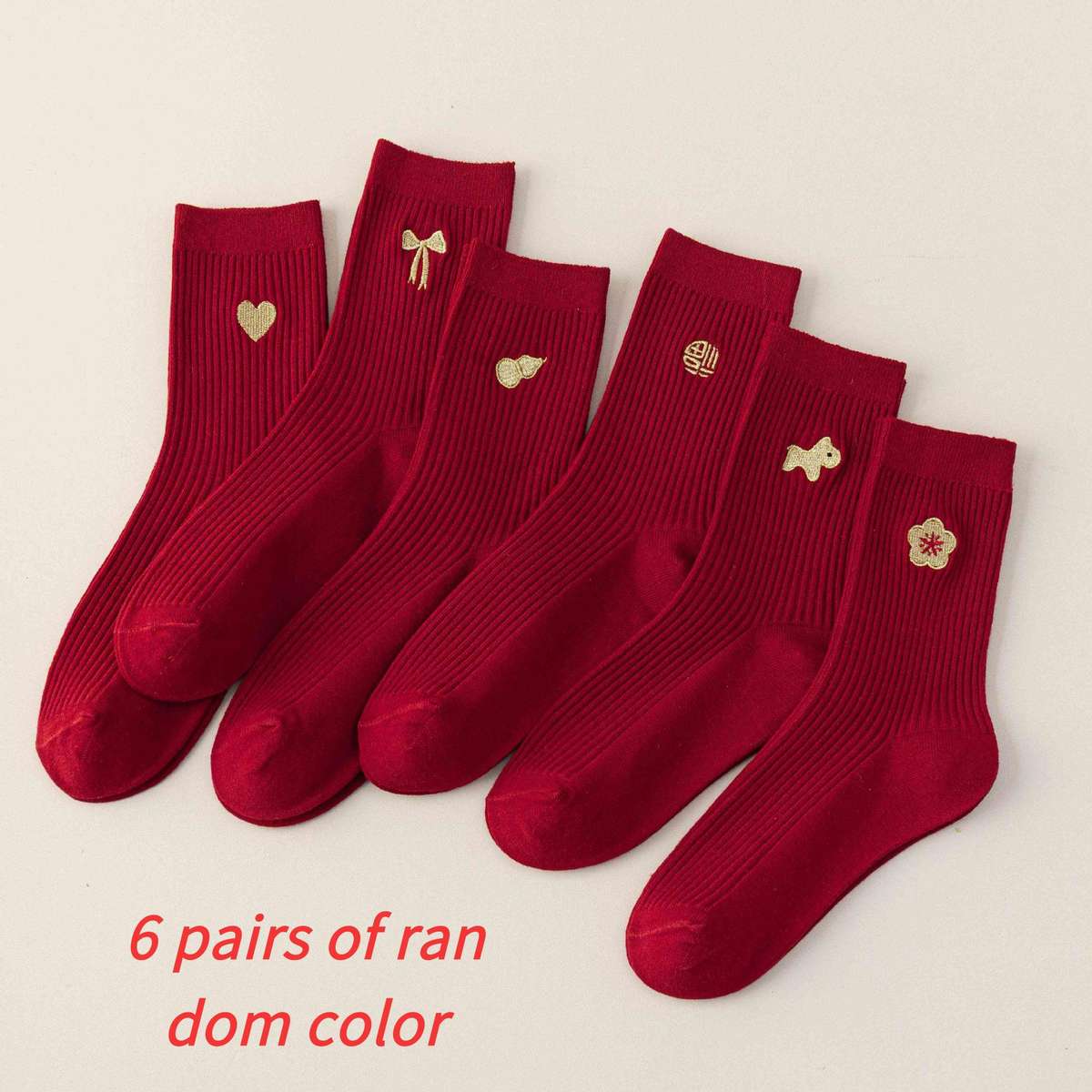 Women S Socks Color 6 Pairs Of Mixed Packs Size Onesize