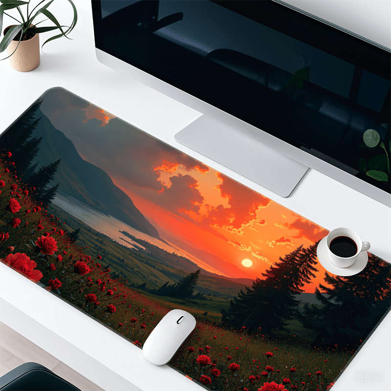 Mouse Pad Size 31.50X15.75Inches