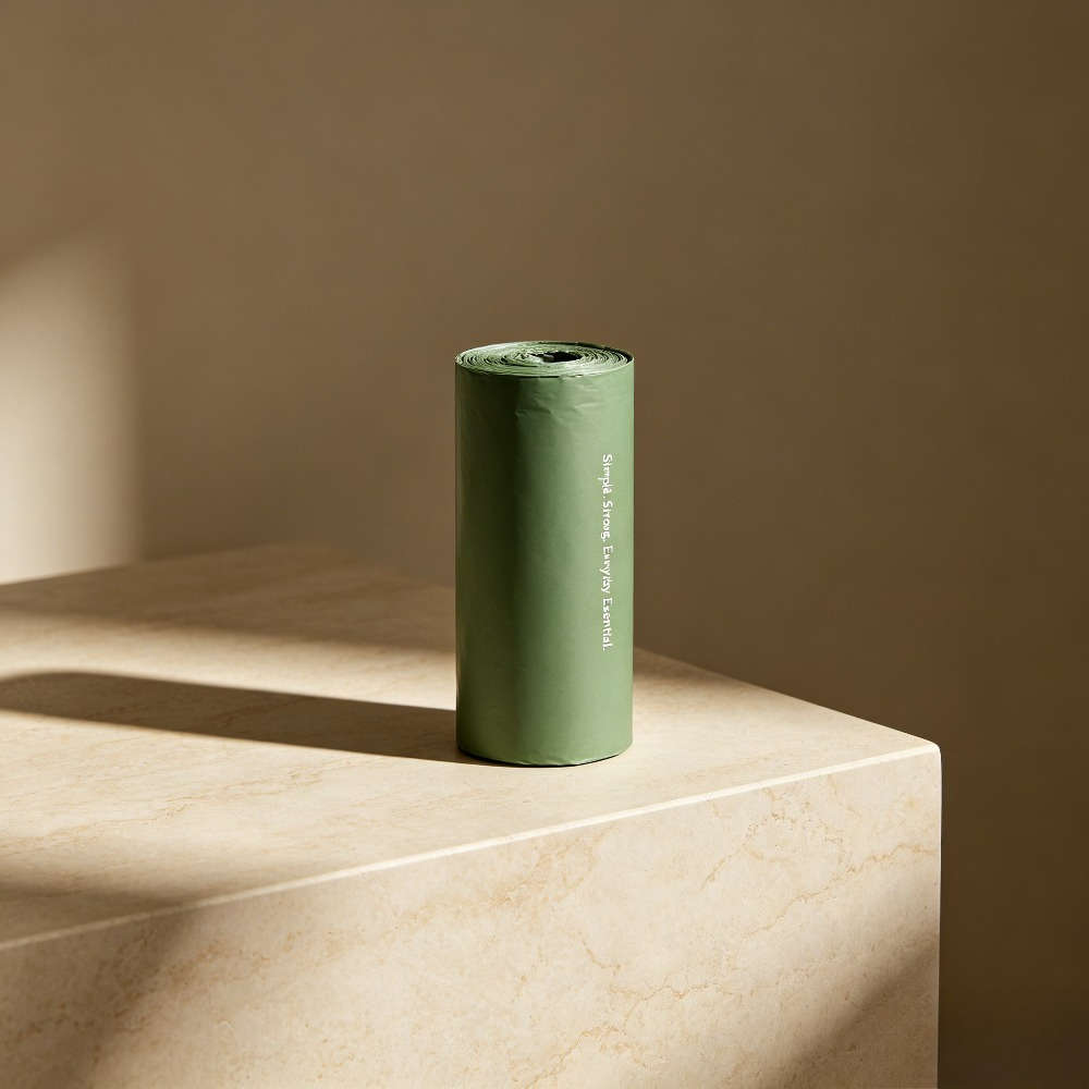 Trash Bag5 Rolls100 Sheets Green