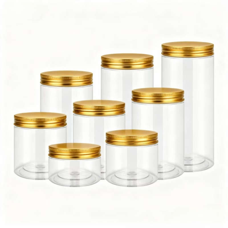 Sealed Jar Color Golden Screwon Cap2Pcs