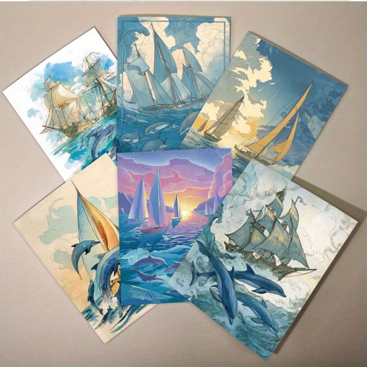 Greeting Cards Quantity 6Pcs