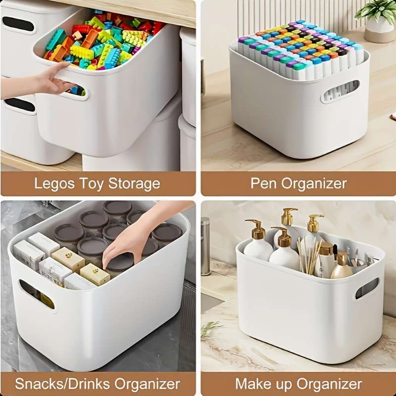 Storage And Organizationcolor 8 Packs  White