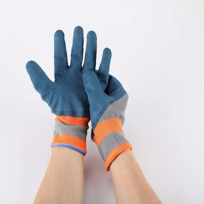 Work Gloves Color Blue Quantity3Pcs