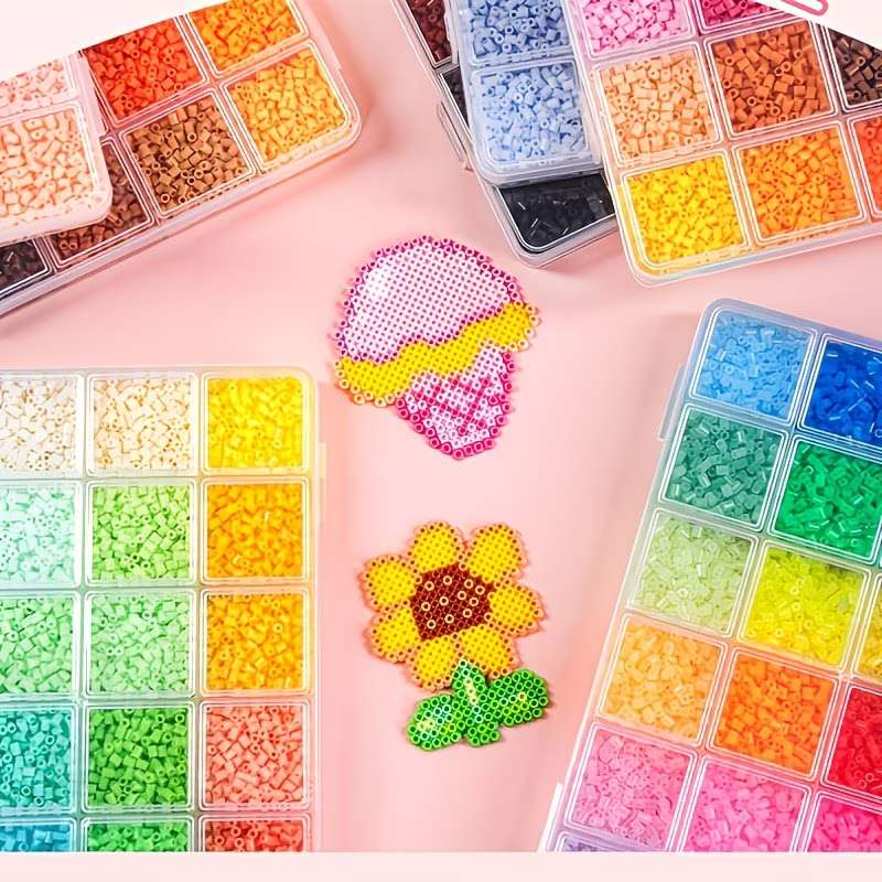 Perler Bead Set 7 Color Plate 24 Colors