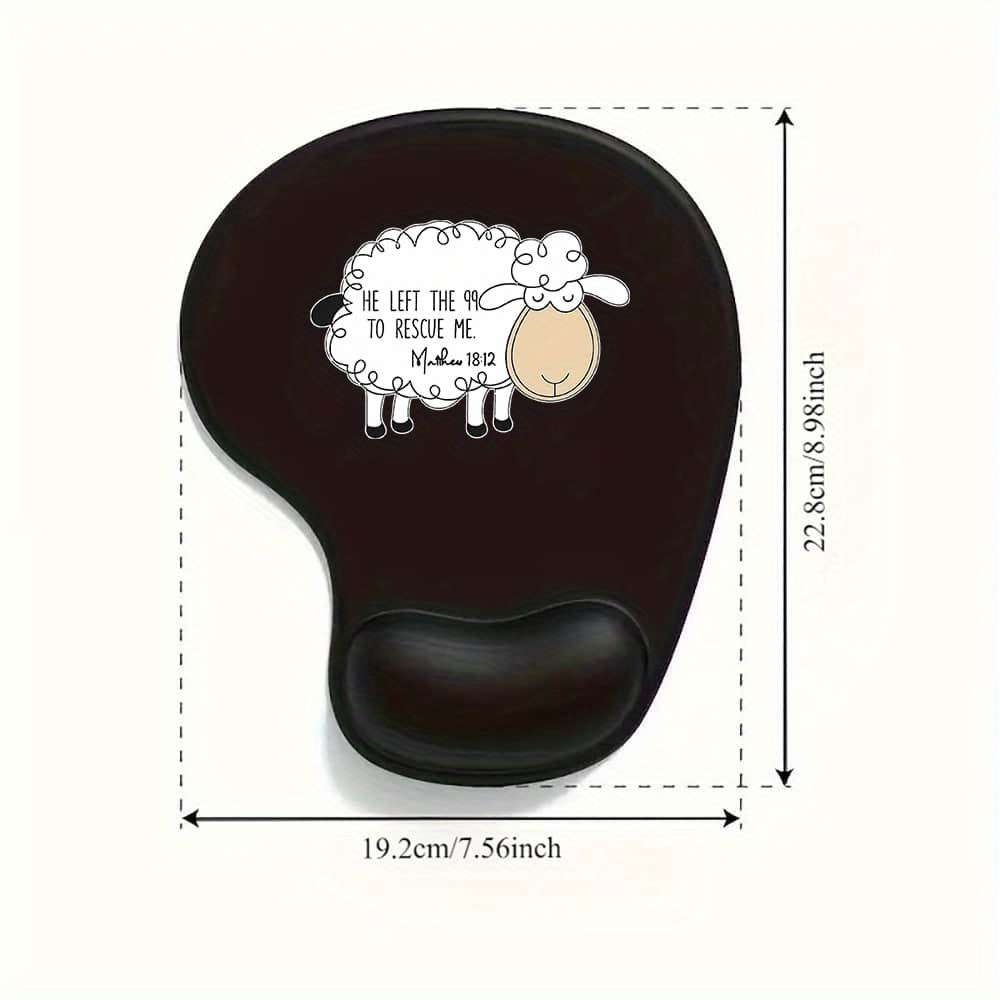 Sleek WearResistant Christian Faith Mouse With Left For Home Studio Black