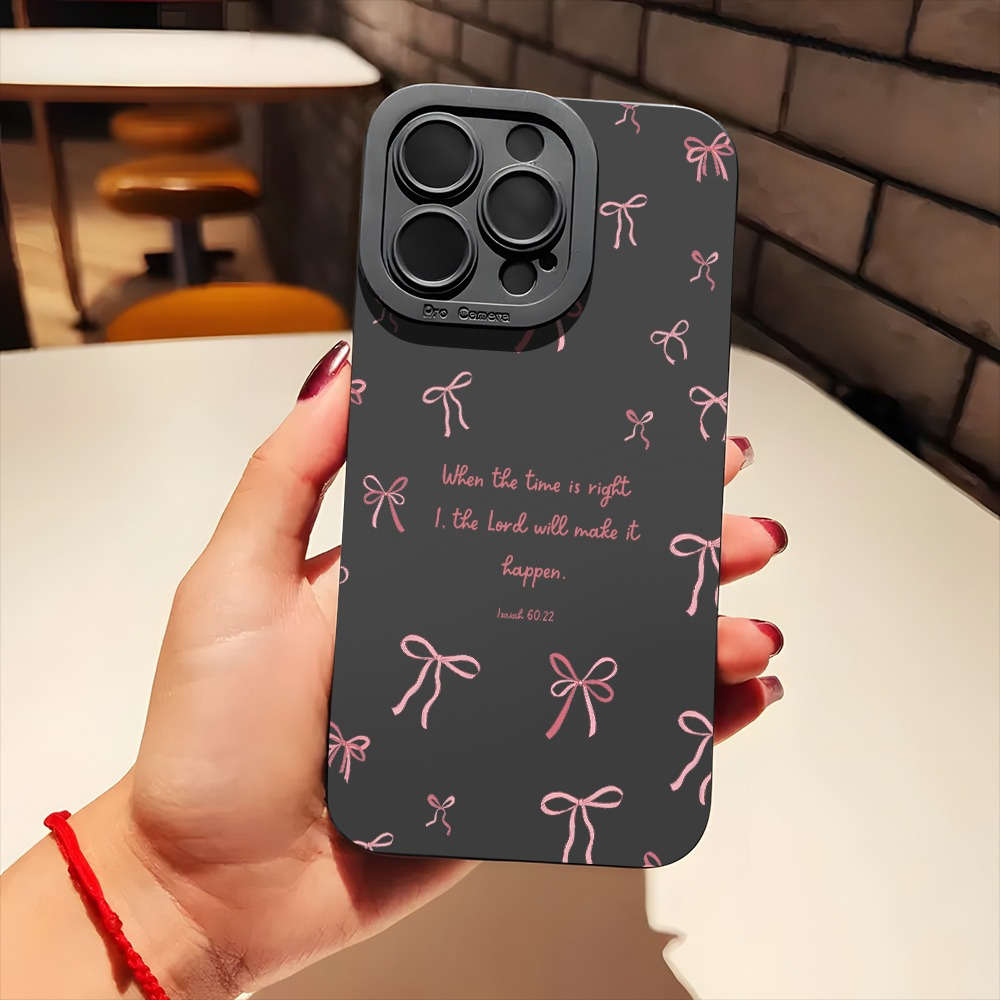 Black For iPhone Phone Case