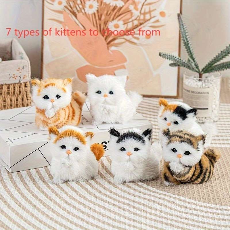 Plush Toys Color Leg Lifting Cat Blackhead