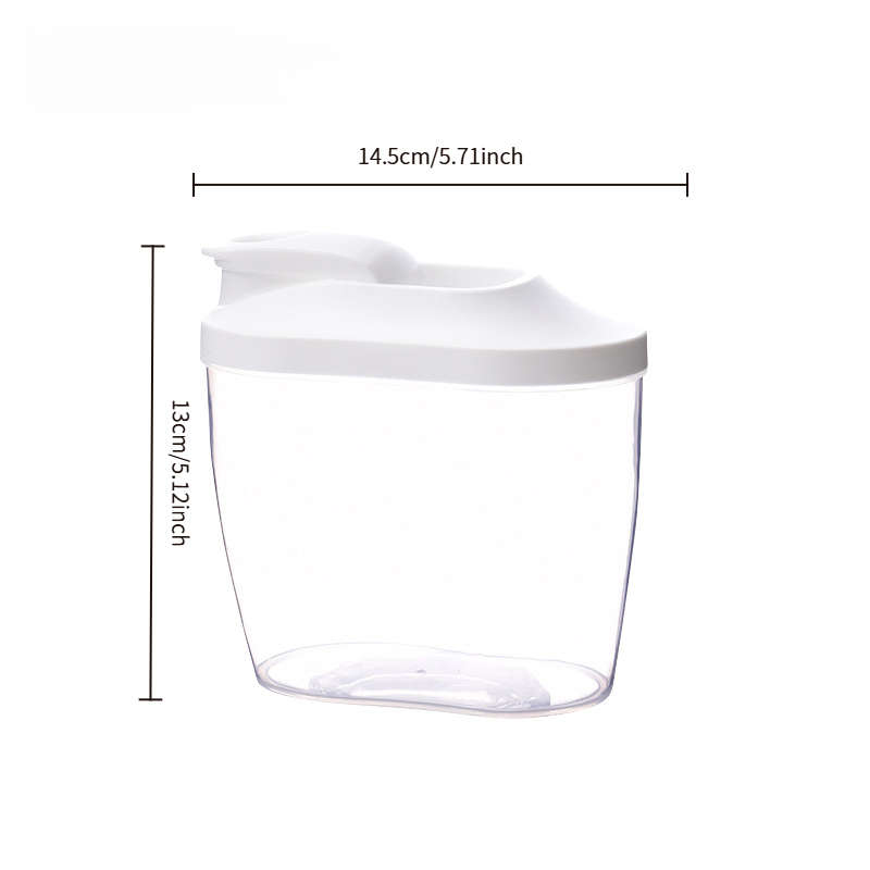 Sealed Jar Color 2Pcsset White1L1.5L